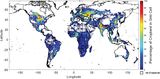 Globale Verteilung von Ackerland (C3 und C4 Pflanzen) 2007 Lizenz: CC BY-NC-ND 4.0