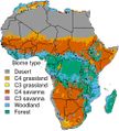 Ökoregionen in Afrika Biome Lizenz: CC BY