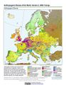 Anthrome in Europa Anthropogene Ökosysteme Lizenz: CC BY