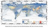Globale CO2-Emissionen Regionale Verteilung 2012 Lizenz: CC BY