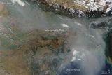 Ganges-Brahmaputra-Meghna-Delta Aerosolbelastung Jan. 2016 Lizenz: public domain