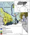 Landnutzung Ganges-Brahmaputra-Meghna-Delta Lizenz: CC BY-NC-ND