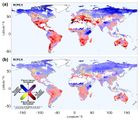 Veränderungen von Hochwasser- und Dürrerisiken bis 2100 Nach Kontinenten und Sektoren Lizenz: CC BY
