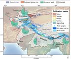 Hindukusch-Himalaya-Region Anteil von Gletschern, Schnee und Regen am Abfluss Lizenz: CC BY
