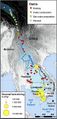 Mekong und Nebenflüsse Vorhandene und geplante Staudämme Lizenz: CC