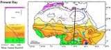 Vegetationszonen und Niederschlag nördliches Afrika Lizenz: CC BY