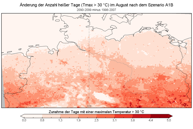 Datei:Summer days index per time perio in Heisse Tage ND A1B diff Aug.png